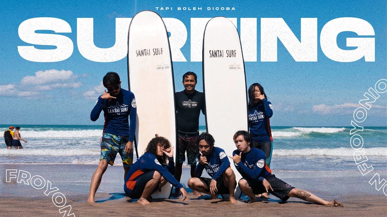 MENCOBA SURFING UNTUK PERTAMA KALINYA | TAPI BOLEH DICOBA