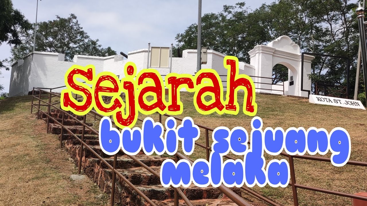 sejarah bukit senjuang melaka!! misteri terowong rahsia di kaki bukit menuju ke kota Afamosa