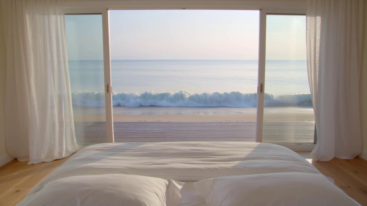 Relaxing Beach Views 🌊 Ocean Waves for Sleep, Stress Relief & Deep Relaxation