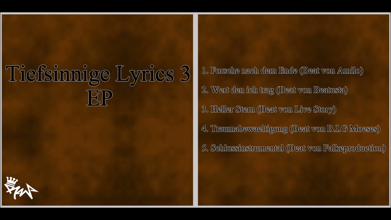 72. R.W. - Tiefsinnige Lyrics 3 EP