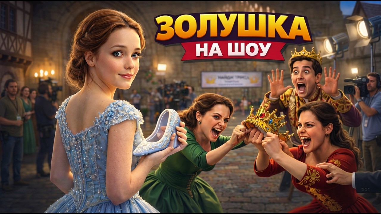 Золушка пошла на реалити-шоу | Смешная сказка-песня