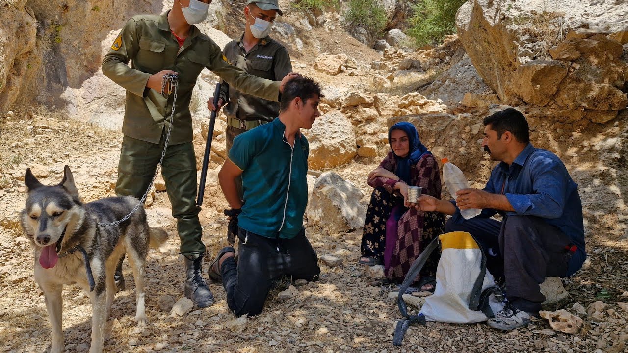I finally found Leila Khanum in the Zagros Mountains!😱The story of being rescued from hostage-takers