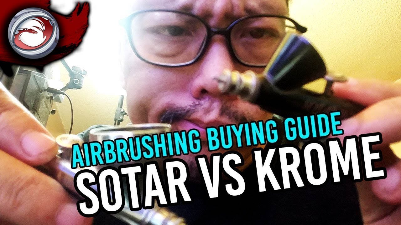 The Badger Sotar vs Krome | Airbrushing Buying Guide
