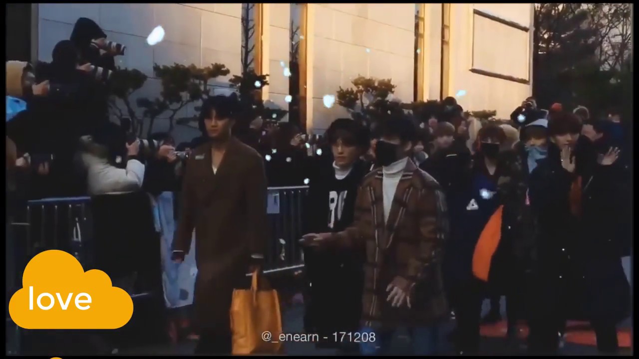 171208 SEVENTEEN(세븐틴) ON THE WAY MUSIC BANK LAST STAGE (직캠/fancam)