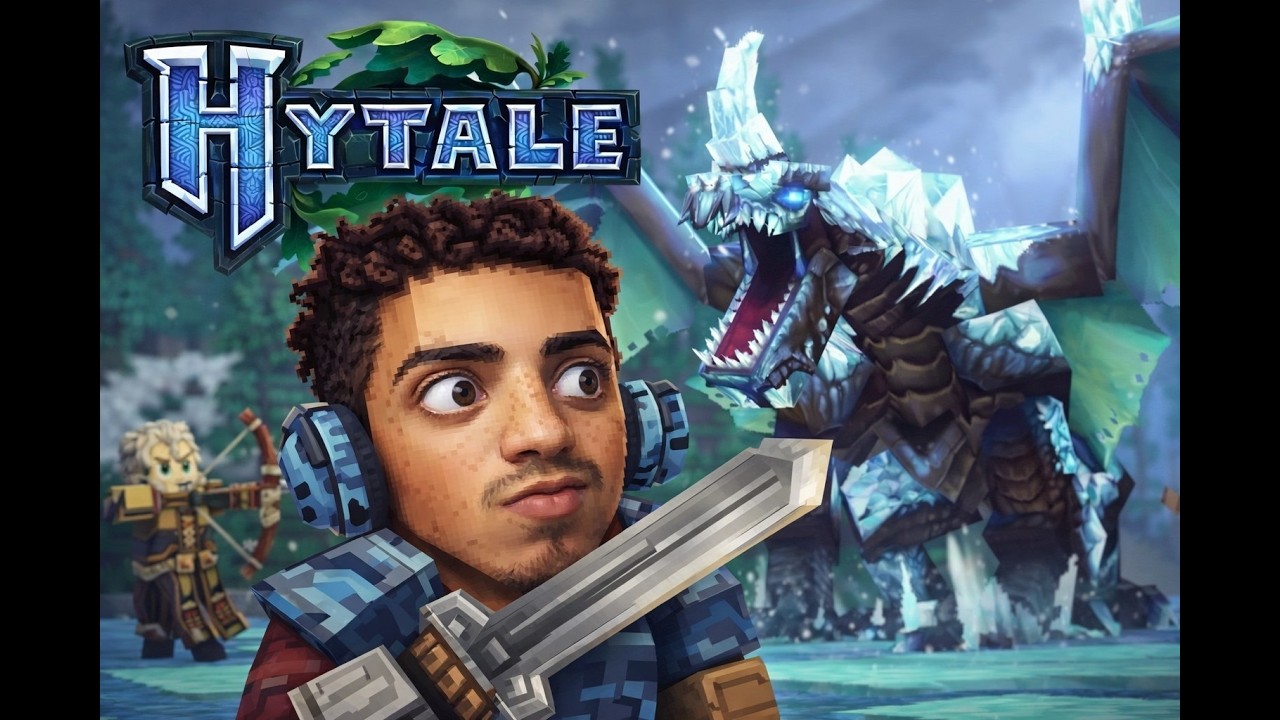 Encontrei uma base de monstros e quase fui de arrasta Hytale com meu amigo Parte #3 Final