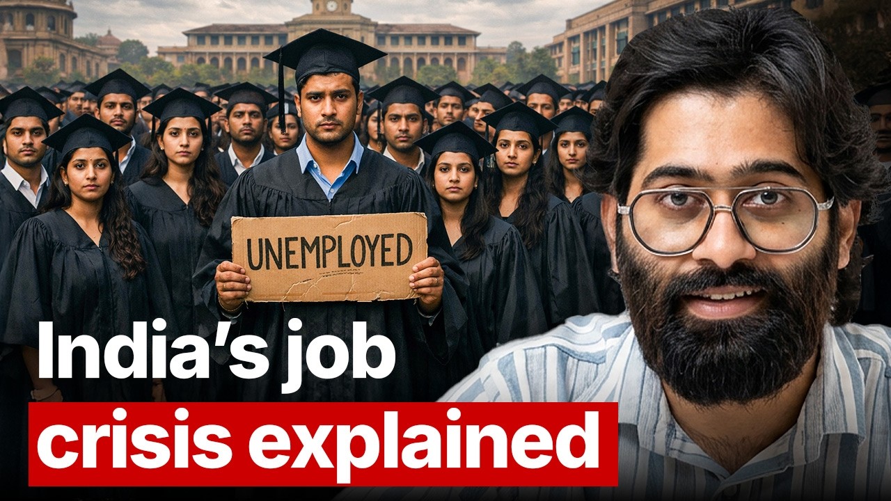 India&rsquo;s Graduate unemployment crisis explained | The Daily Brief Hindi