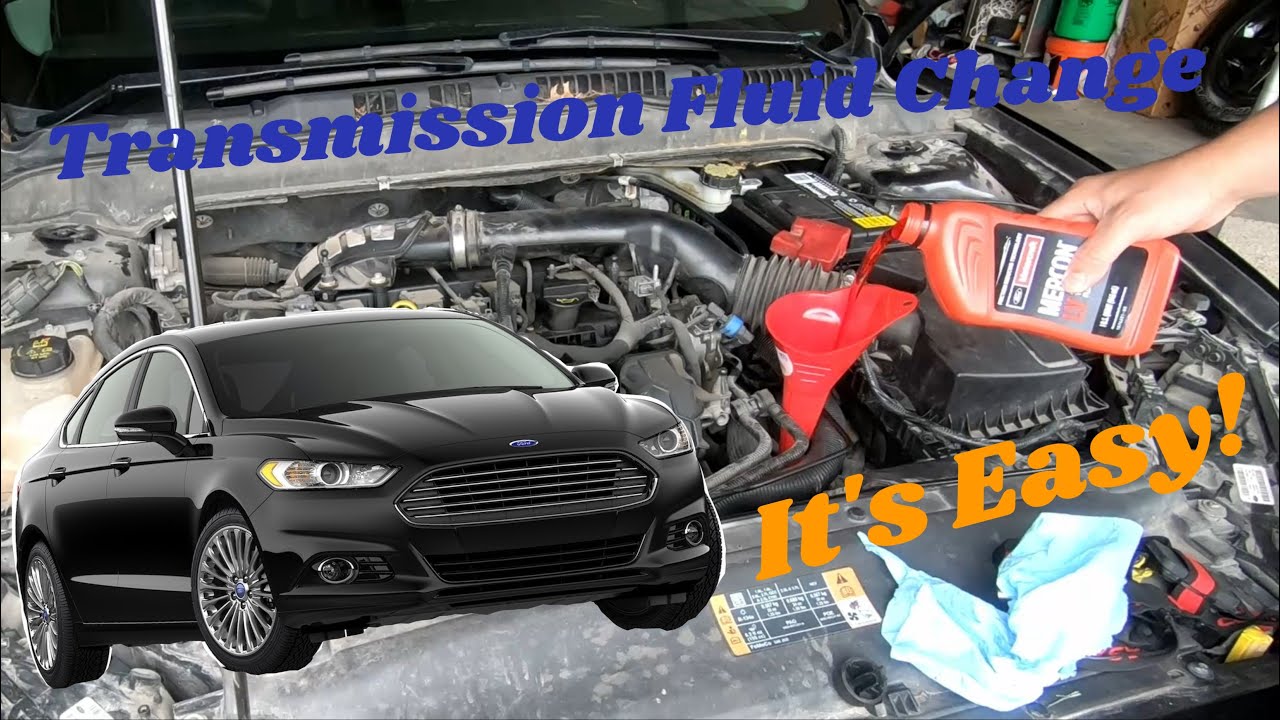 2014 Ford Fusion | How To Change Transmission Fluid
