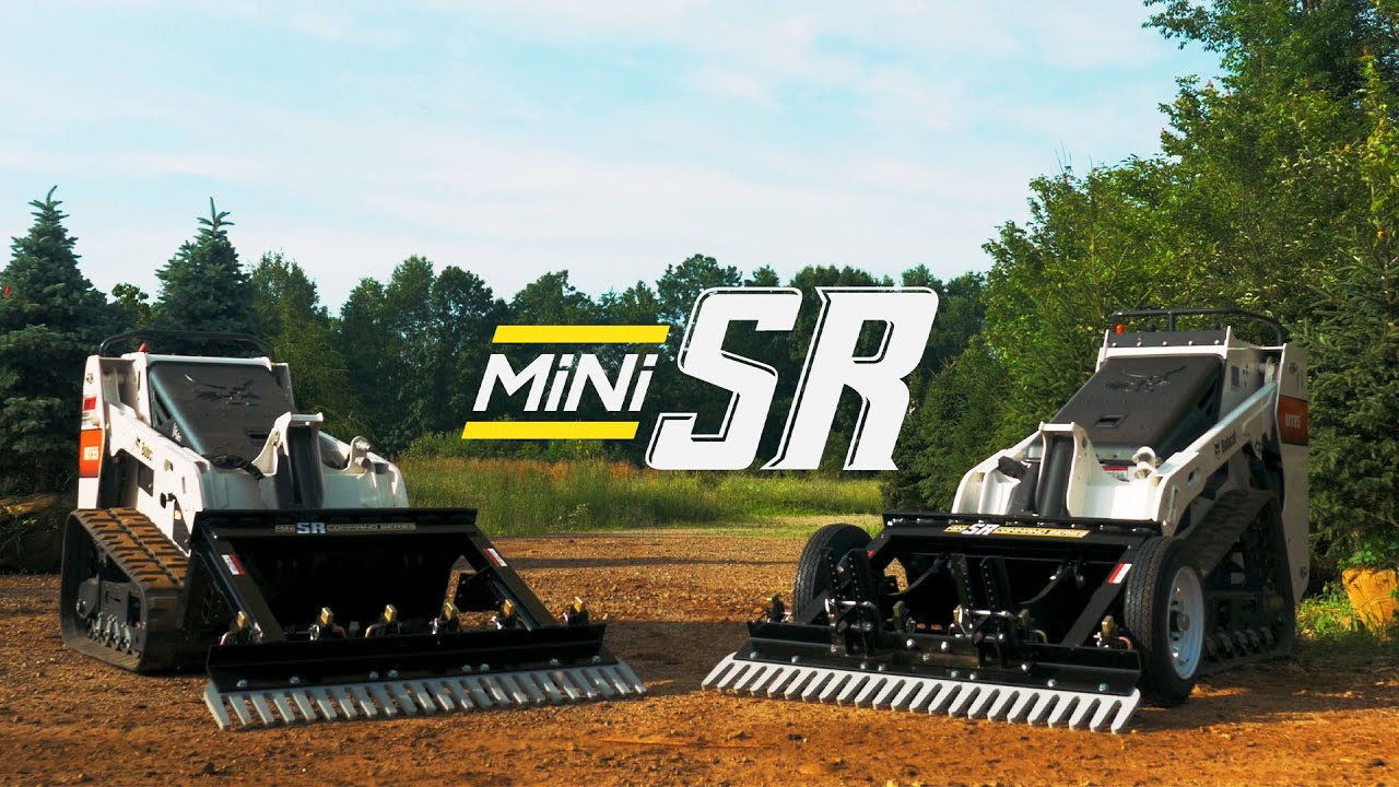 Mini SR Command Series - Mini Skid Steer Grading Rake