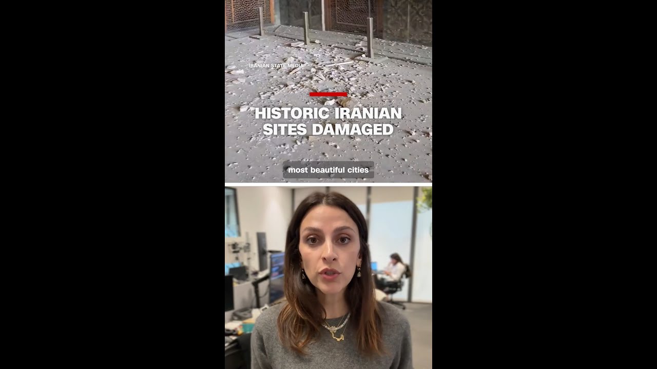 Historic Iranian sites damaged