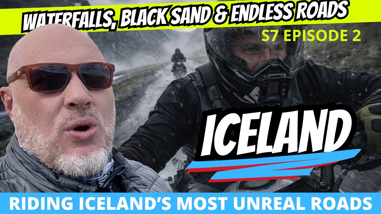 Катаясь по самым невероятным дорогам Исландии 🇮🇸 | Motodreamer ICELAND, эпизод 2/5