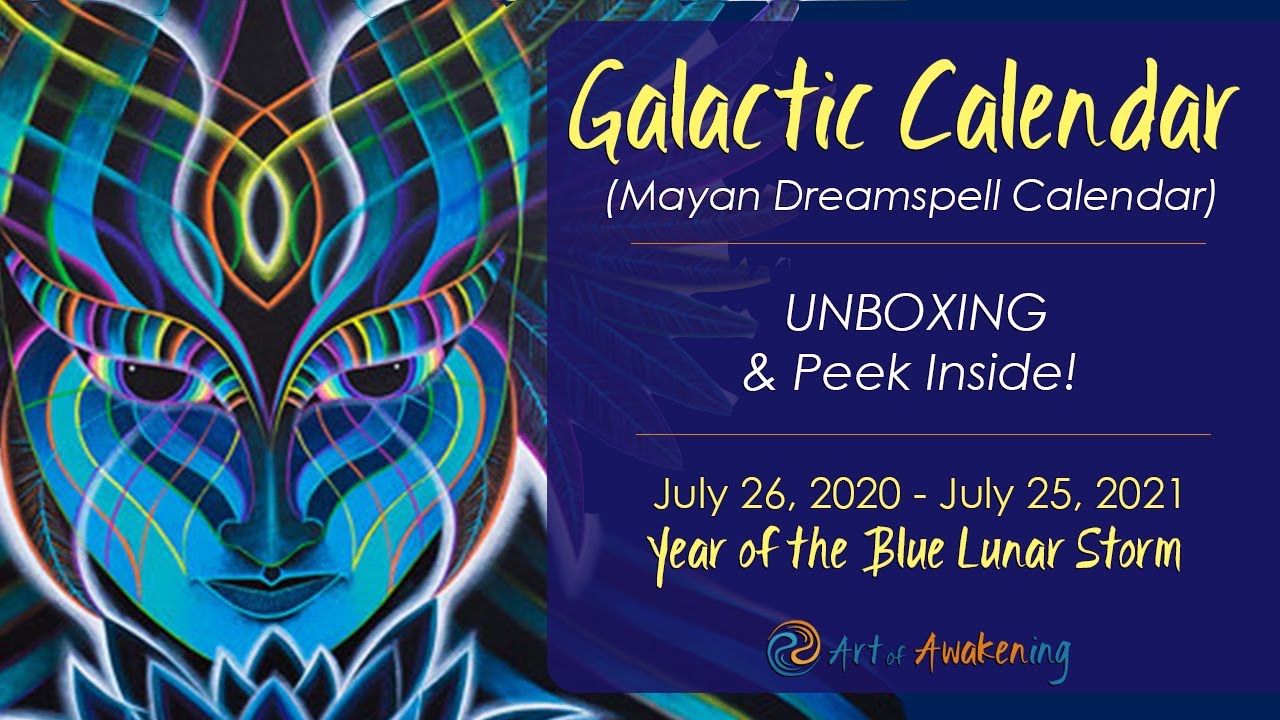💫Galactic Calendar (Mayan Dreamspell Calendar) - Unboxing & Peek Inside!