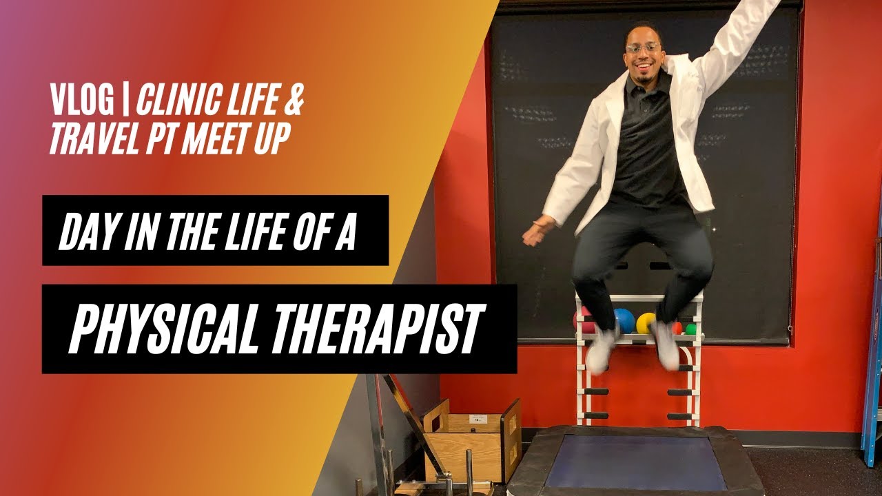 Day in the Life of a Physical Therapist | Vlog Clinic Life & Travel Physical Therapy Meet Up