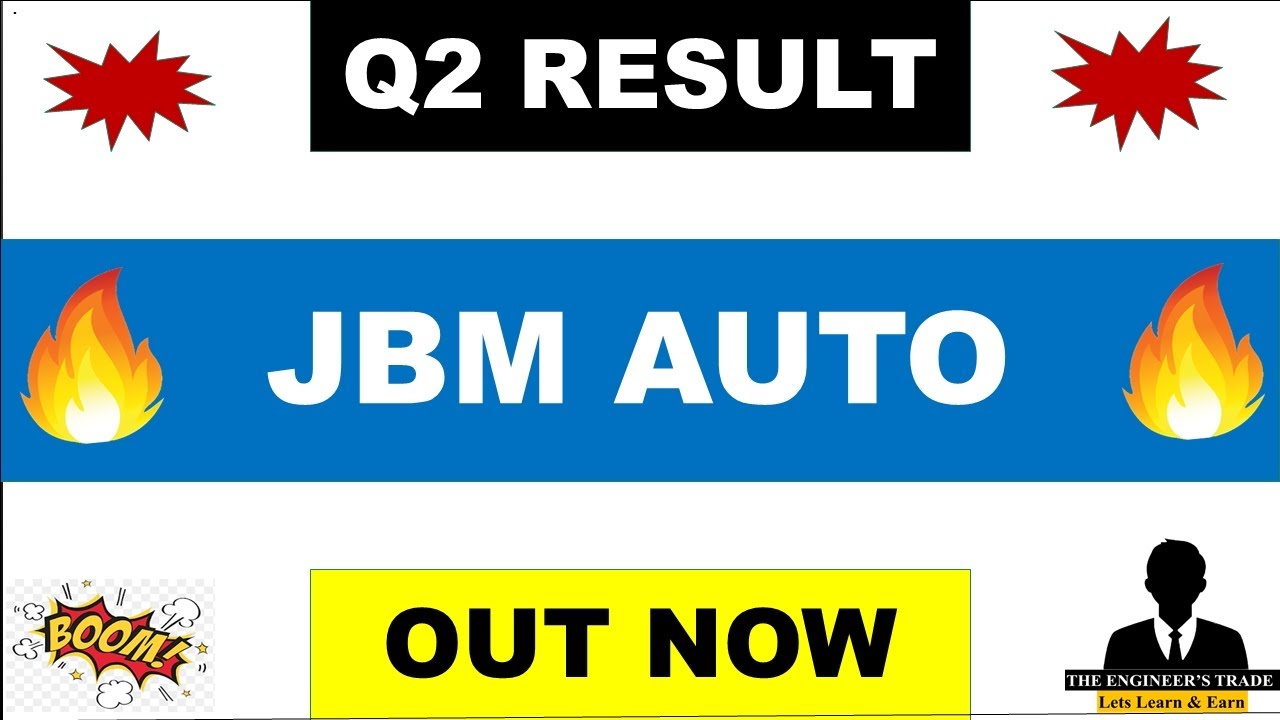 JBM Auto Q2 Results 2026 | JBM Auto Results Today | JBM Auto Share Latest News 