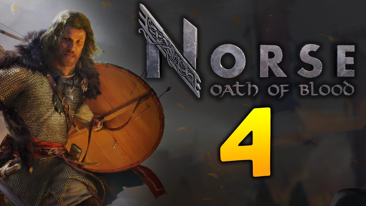 Викинги в Norse: Oath of Blood - пошаговая игра - стрим 4