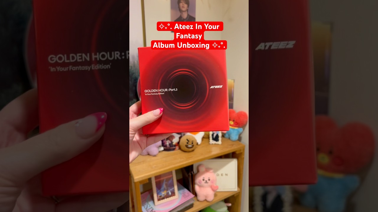 Ateez In Your Fantasy Album Unboxing! #ateez #ateezinyourfantasy #kpopalbumunboxing