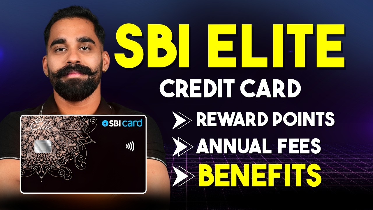 SBI Elite Credit Card Benefits in Hindi - Full Review, Annual Fee & Lounge Access Explained