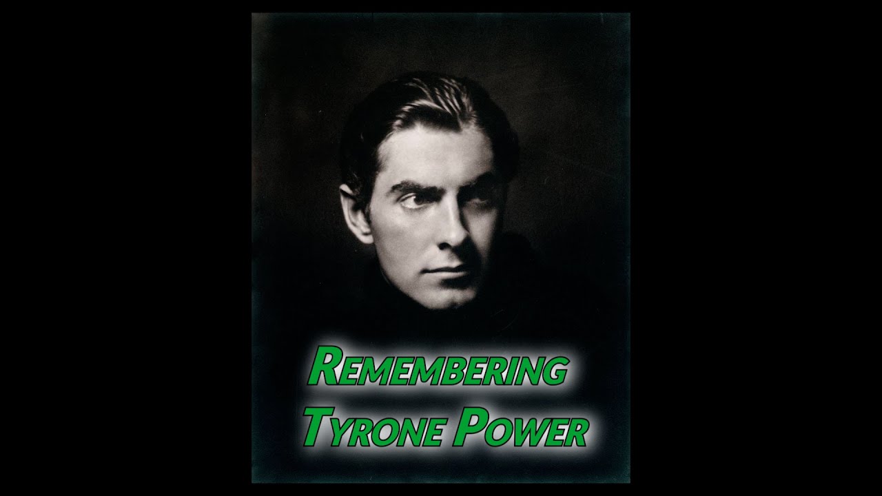A brief look at Tyrone Power, remembering him and and his career.