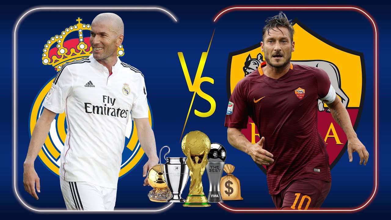 Zidane vs Totti Comparison || best football player ever