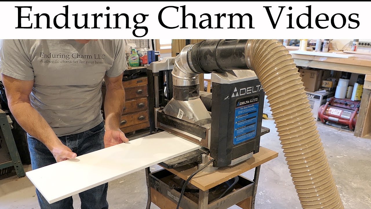 Can PVC Trim Boards Go Through A Thickness Planer?