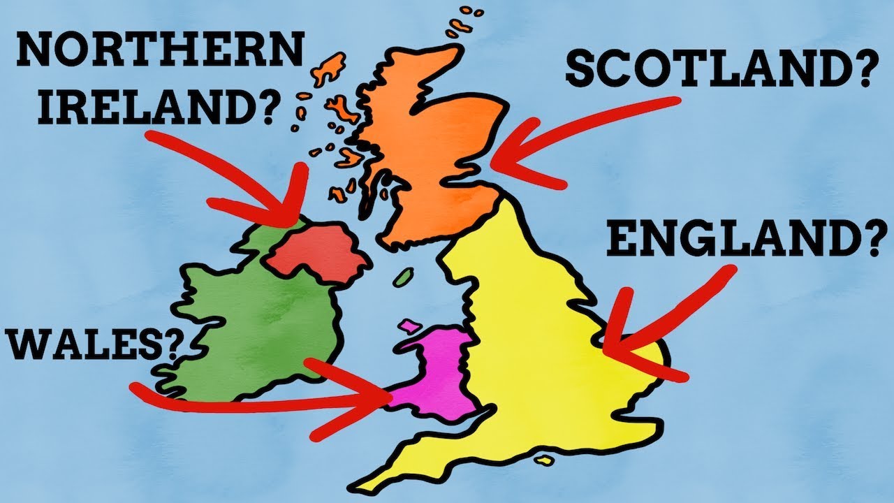 How Did The Countries Of The United Kingdom Get Their Names?
