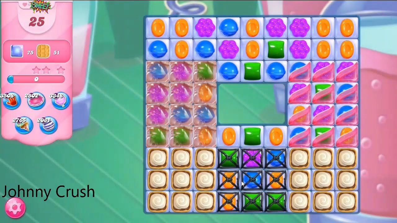 Candy Crush Saga Level 6201 NO BOOSTERS