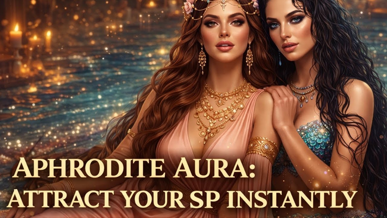 APHRODITE AURA Divine Feminine Magnetism (Attract your SP instantly) ✦ 963Hz Subliminal