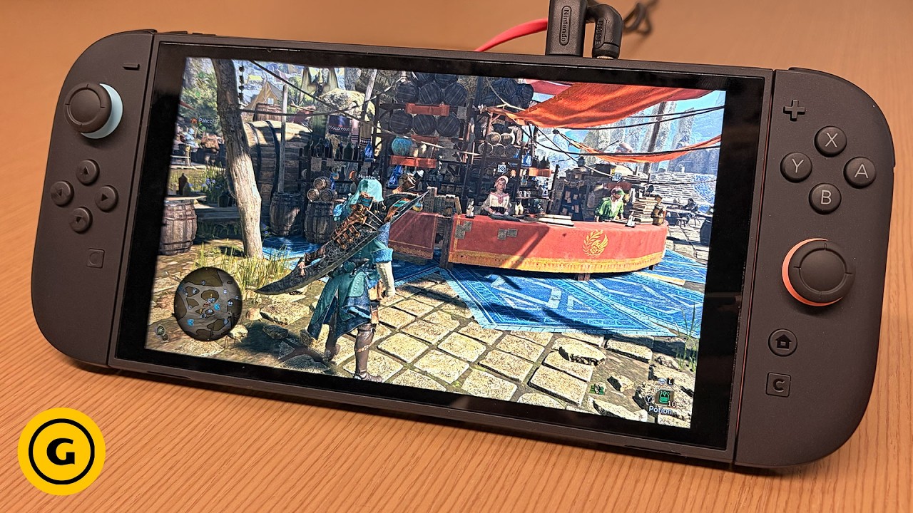 Игровой процесс Monster Hunter Wilds на Switch 2