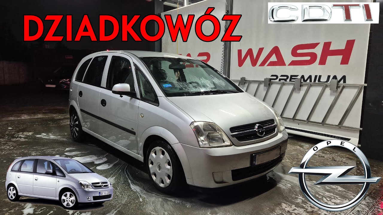 OPEL DZIADKOW&Oacute;Z - Meriva A 1.7 CDTI Diesel mini-minivan - VLOG motoryzacyjny z Monszim