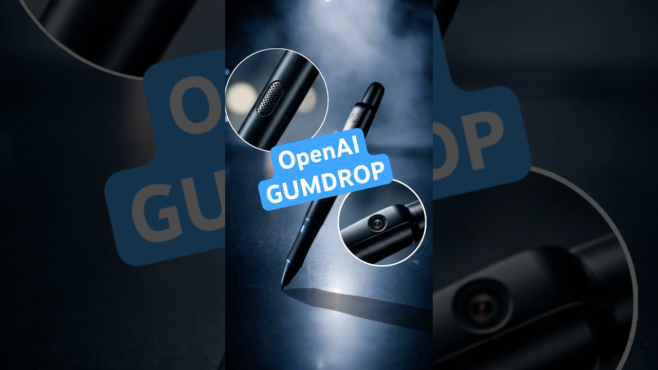 OpenAI is making a new AI Pen - openAI GUMDROP 