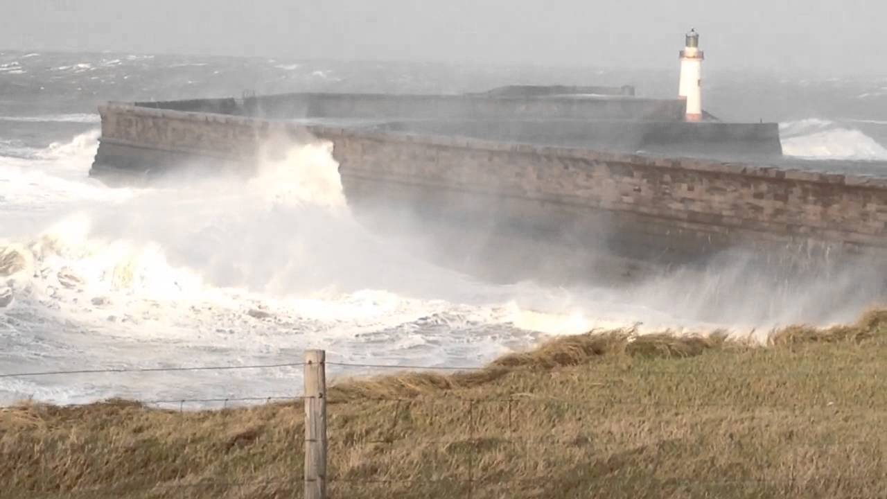 Christmas Eve Storm 2013 - Whitehaven, West Coast of Cumbria