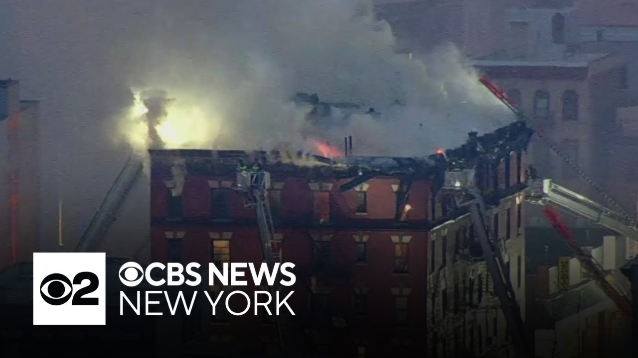 FDNY battling massive 5-alarm fire at Bronx apartment building