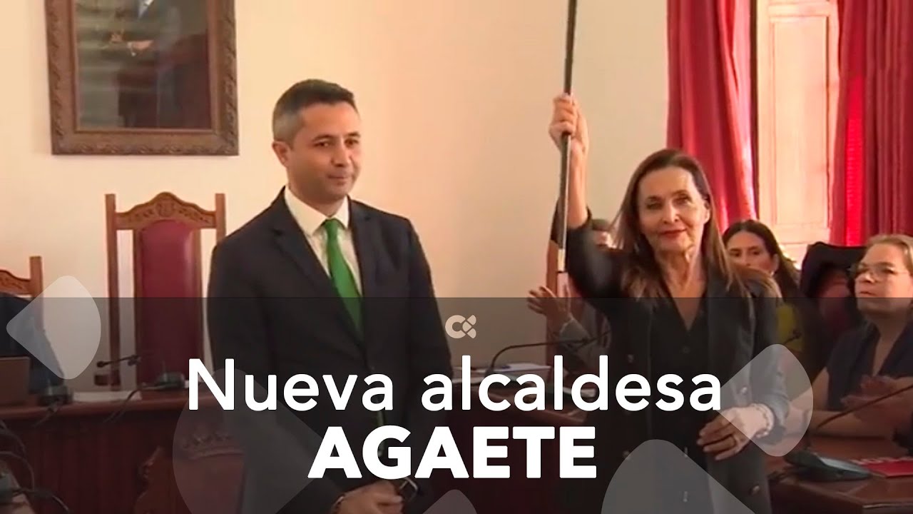 María del Carmen Rosario, nueva alcaldesa de Agaete, Gran Canaria