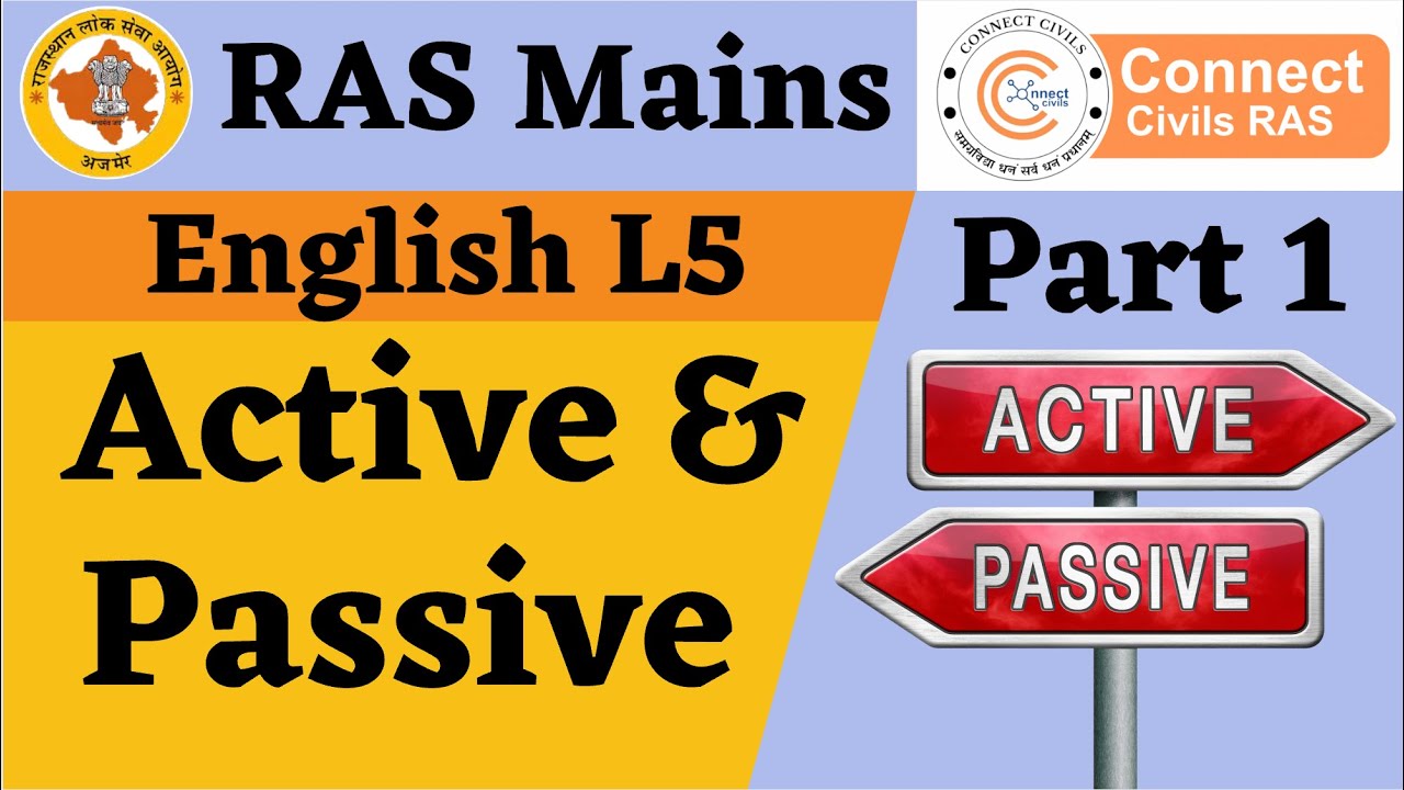 RAS Mains English L5 - Active Passive part 1