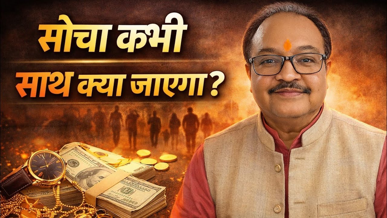 कभी ध्यान दिए कि लेकर  क्या जाएंगे?INDIAN INSTITUTE OF BRAHMGYAN is live