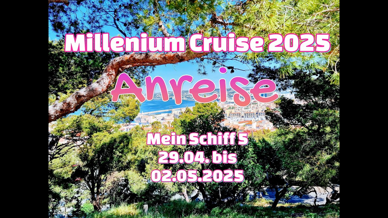 Mein Schiff 5 - Millenium Cruise 2025 Folge 01 - Die Anreise und ein Tag an Board