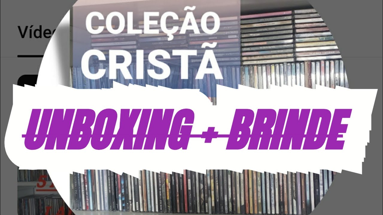 UNBOXING CD + BRINDE DE UM AMIGO