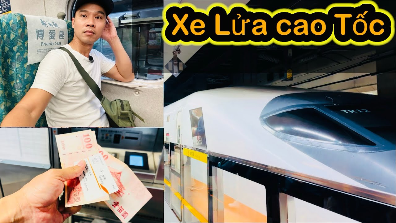 Trải Nghiệm Tàu Cao Tốc Từ Đài Bắc Đi Đài Trung Nhanh Trong Nháy Mắt Và Cách Mua Vé Tàu Ra Sao