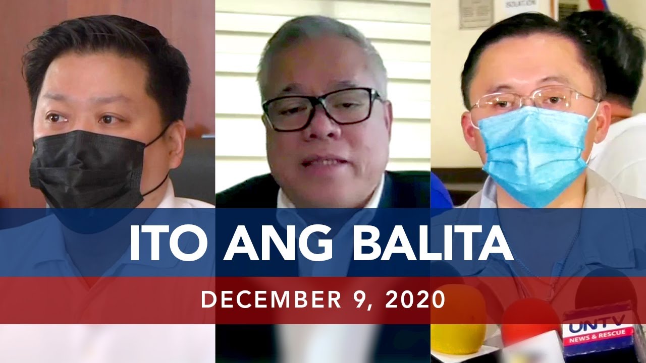 UNTV: Ito Ang Balita | December 9, 2020 - LIVE REPLAY (Full Episode)