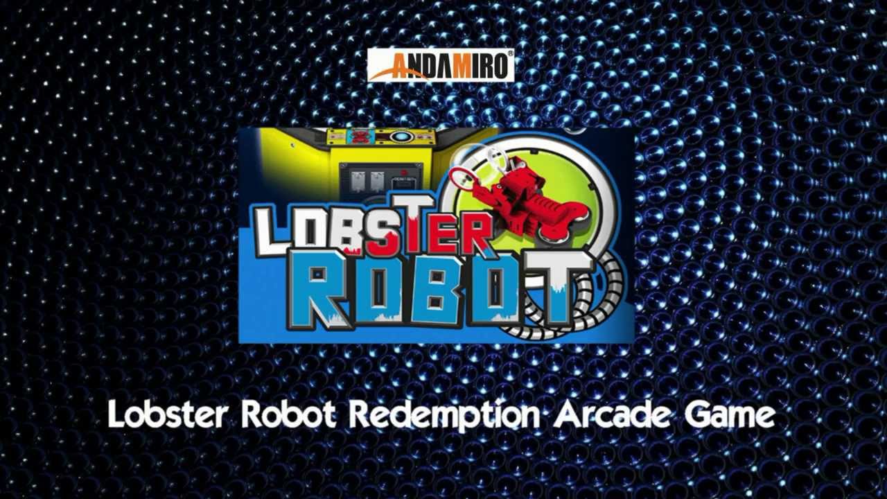 Lobster Robot - BOSA 2014 Gold Medal Winner - Redemption Games - BMIGaming - Andamiro