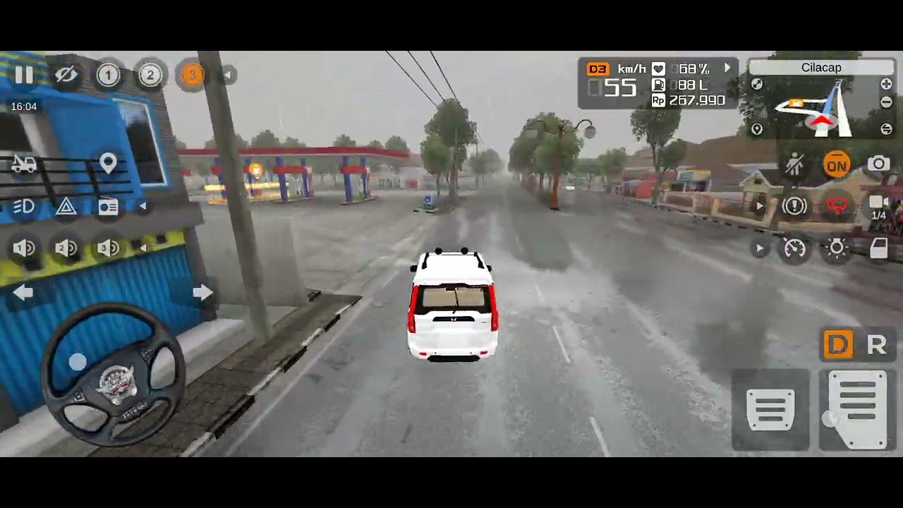 Bus simulator indonesia ka part - 7 kya bachai scorpio ko 😈