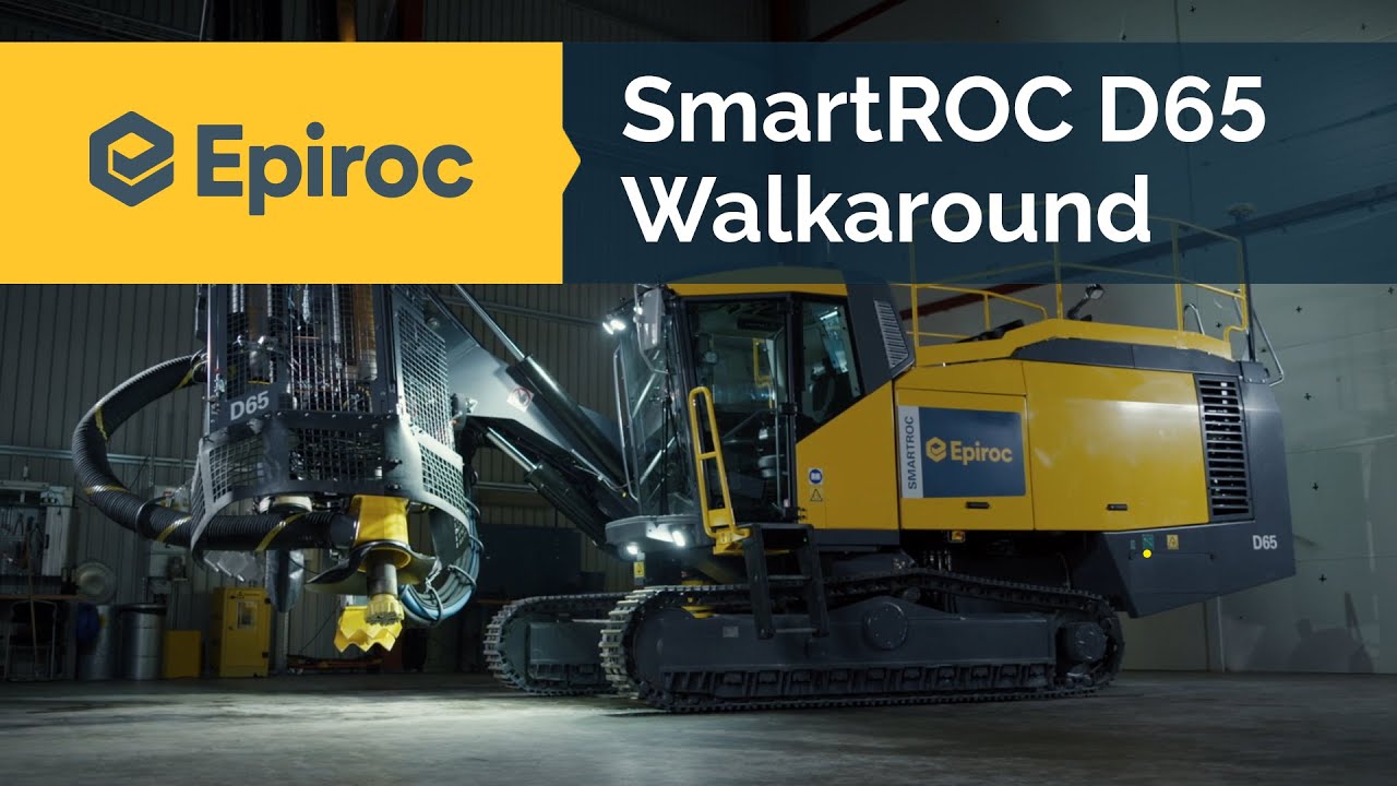 Epiroc SmartROC D65 walkaround video
