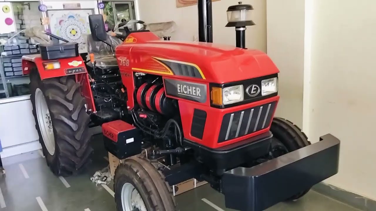 NEW EICHER 368 top model 2024 full review क्या ट्रेक्टर है 🤔  ज्यादा पावरफुल नेए फिचर्स में #eicher