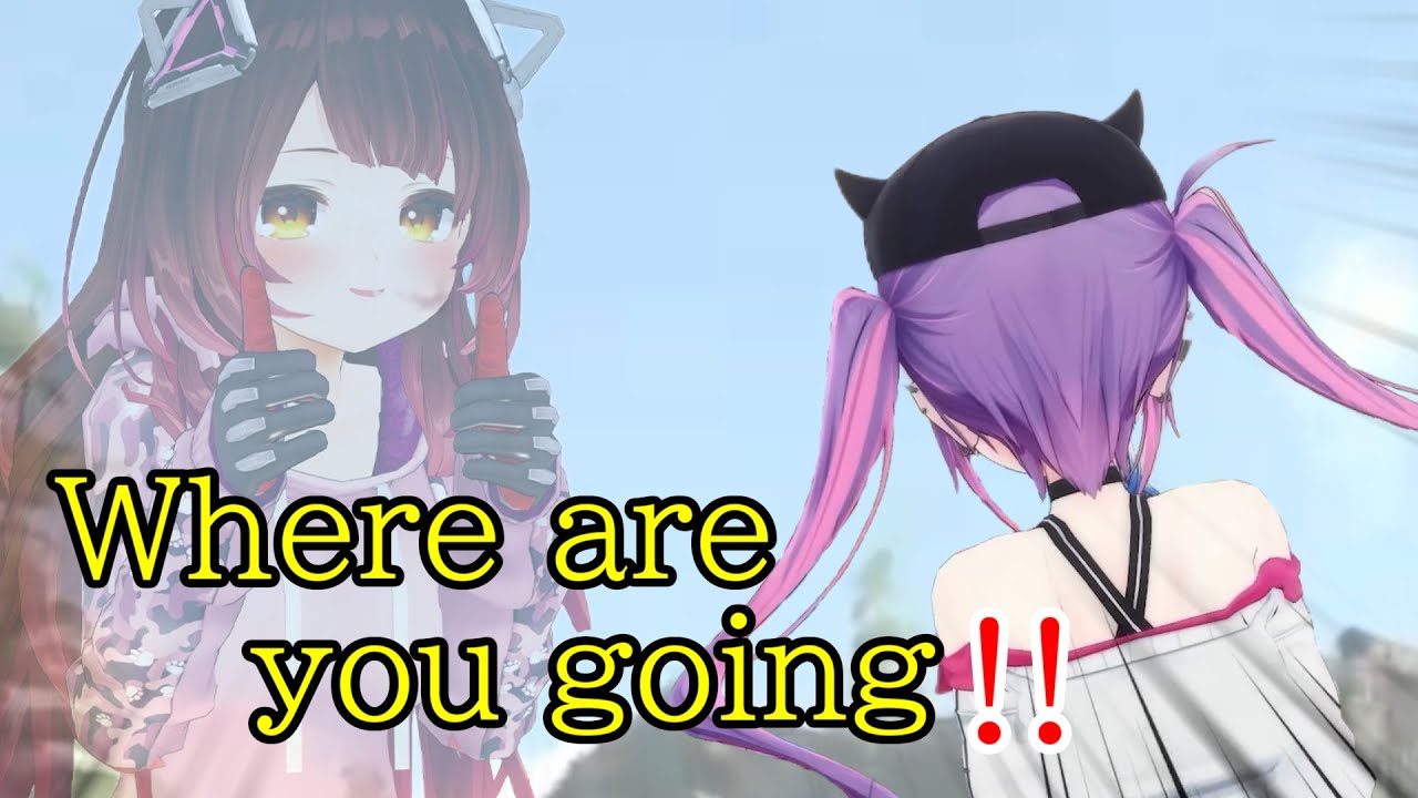 Towa Can't Stop Laughing at Roboco Disappearing into the sky