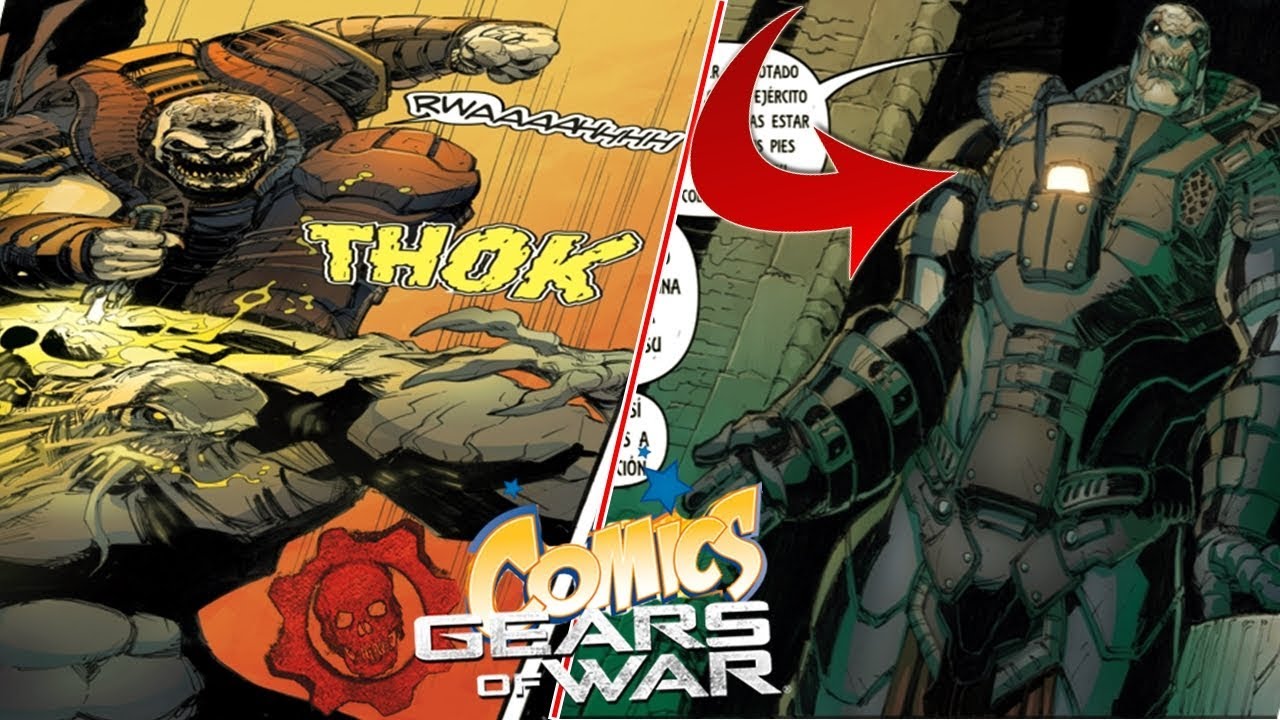 La Verdadera Batalla De Raam Y El General Uzil Sraak/Nuevo Comic Gears Of War/Rise Of Raam