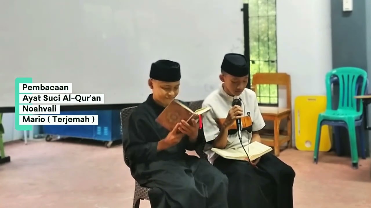 01 | ISRA, MI,RAJ : Pembukaan Dan pembacaan ayat suci Al-Qur'an
