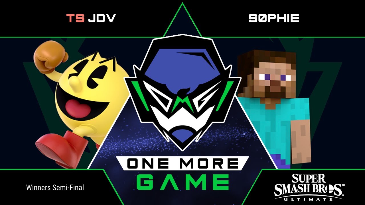 One More Game - TS | JDV (Pac-Man) VS sophie (Steve) - Top 6