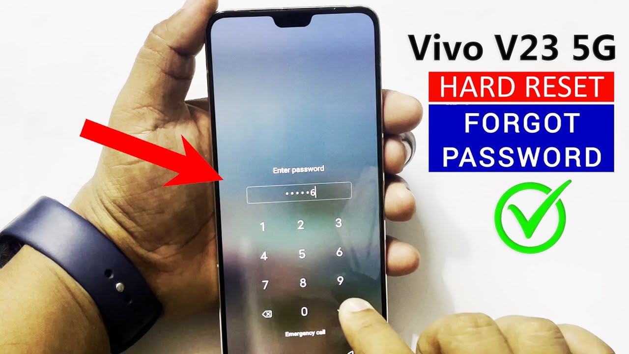 Vivo V23 5G: полный сброс настроек | Забыли пароль? | Разблокировка экрана