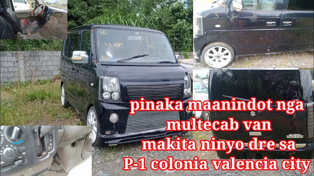 multecab van surplus at Colonia valencia city Bukidnon