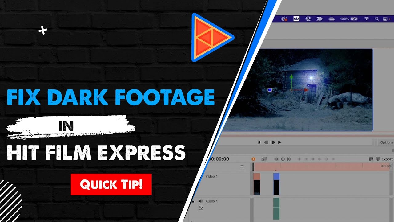 Бесплатно исправьте и осветлите темные кадры &mdash; Hit Film Express