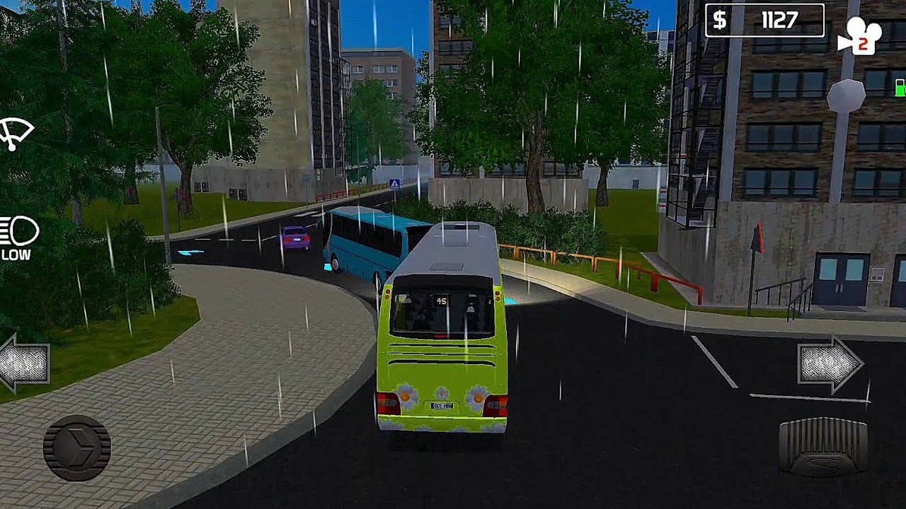 Alkmaar To Amsterdam 84Km Full Rain In Night | Public Transport Simulator Coach Part-74 - PTS Coach 
